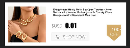 Ingemark 2Pcs/Set Creative Irregular CCB Beads Chain for Men Trendy Goth Cross Jesus Pendant Choker Grunge Jewelry Steampunk New